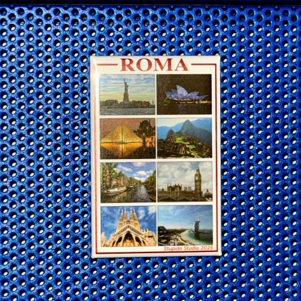 ROMA POSTCARD - MAGNET (Copia)