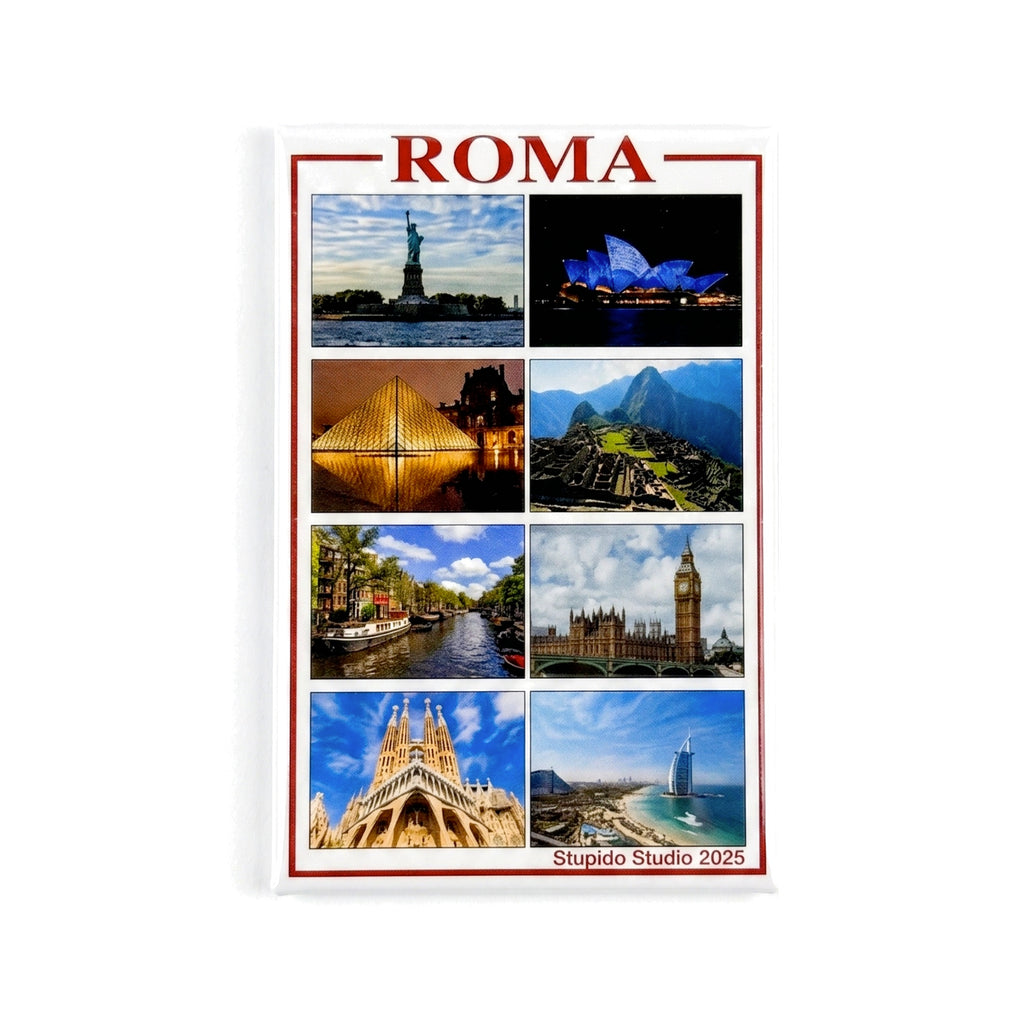 ROMA POSTCARD - MAGNET (Copia)