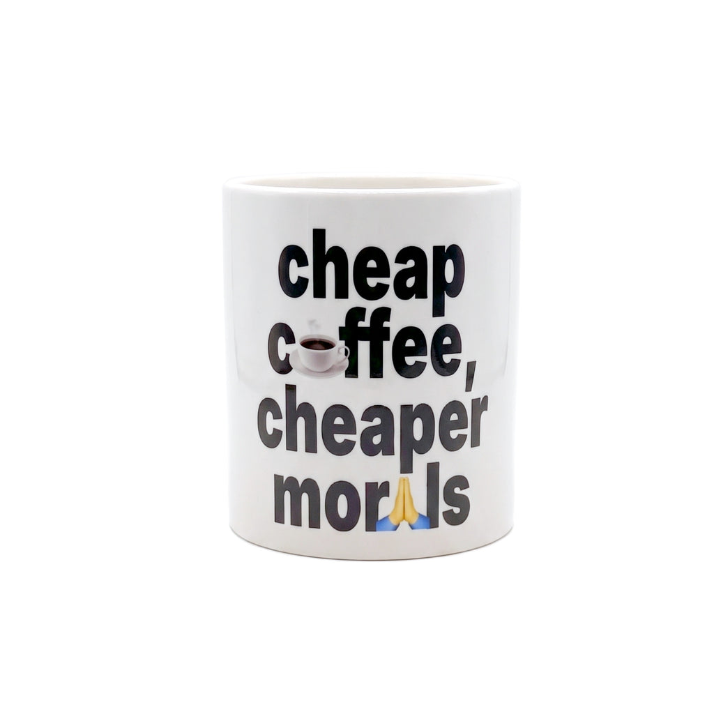 CHEAP COFFEE - MUG (WH)