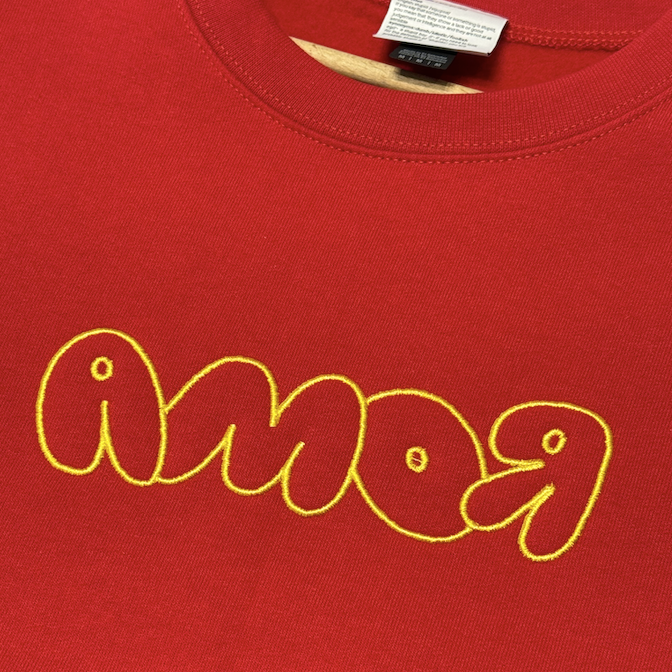 AMOR - CREWNECK (RD)