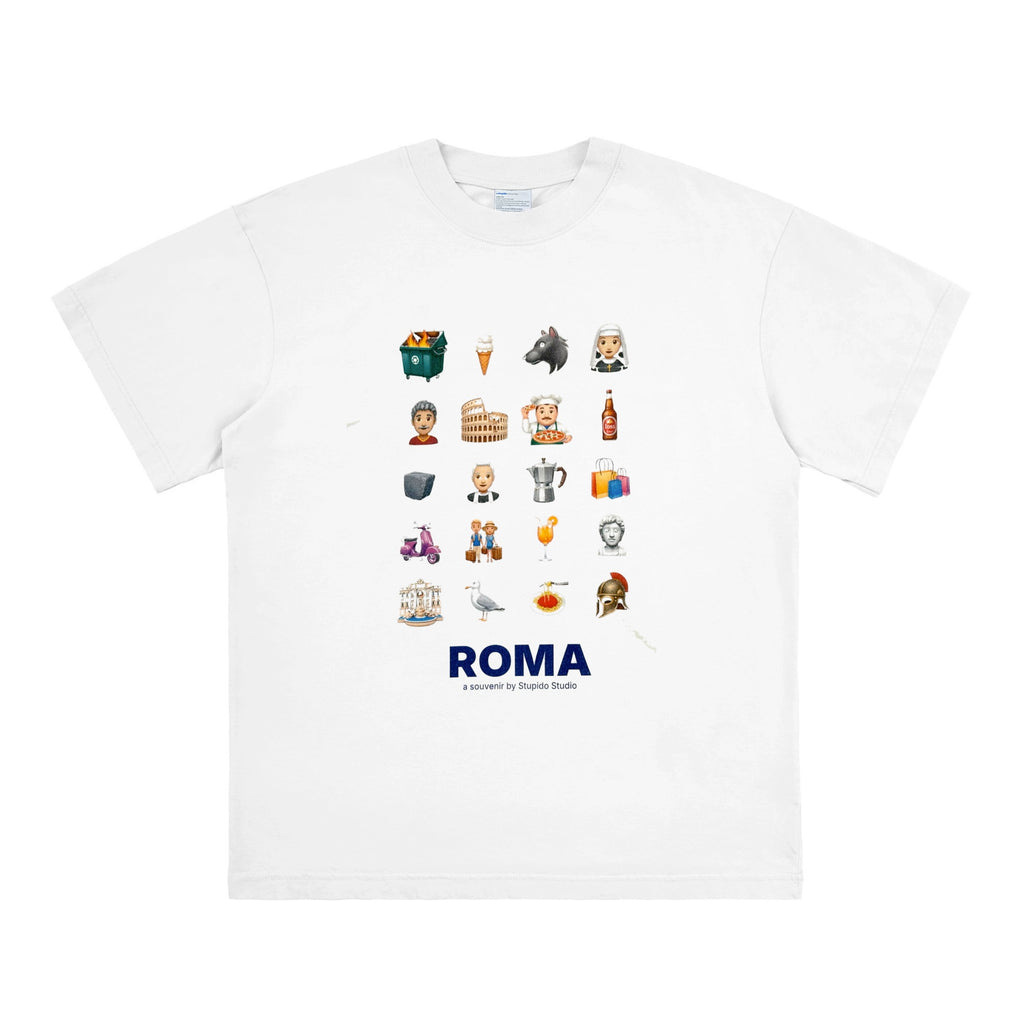 EMOJI ROMA - T-SHIRT (WH)