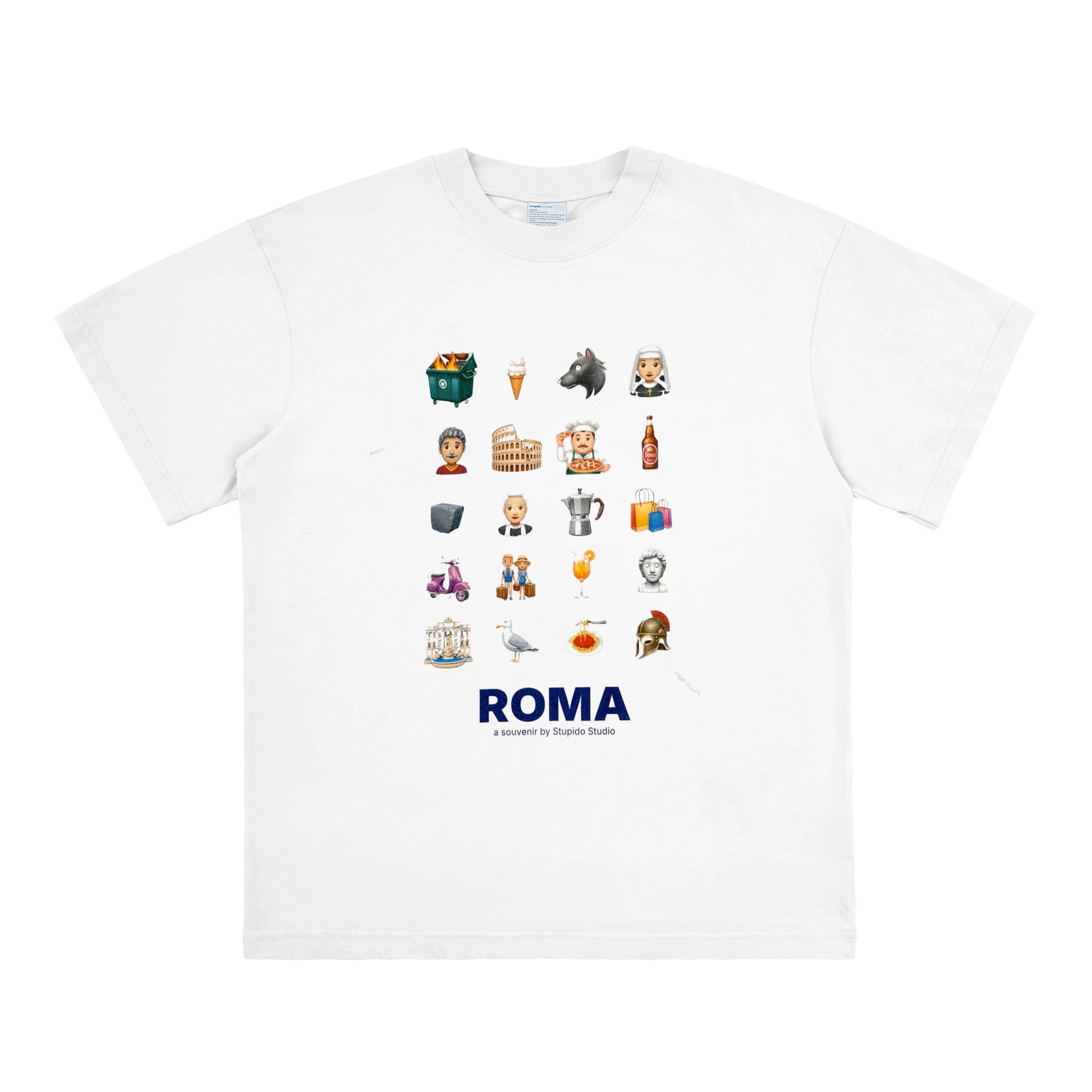 EMOJI ROMA - T-SHIRT (WH)