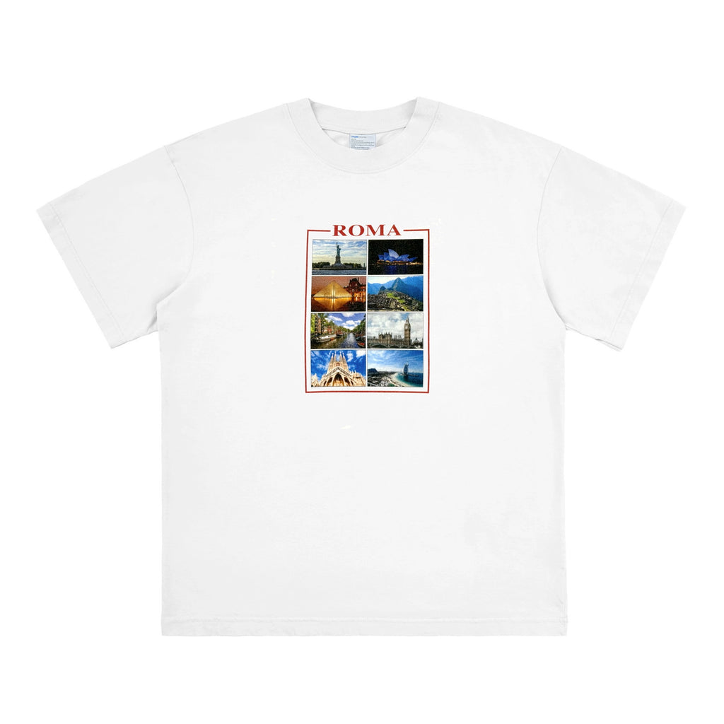 ROMA POSTCARD - T-SHIRT (WH)