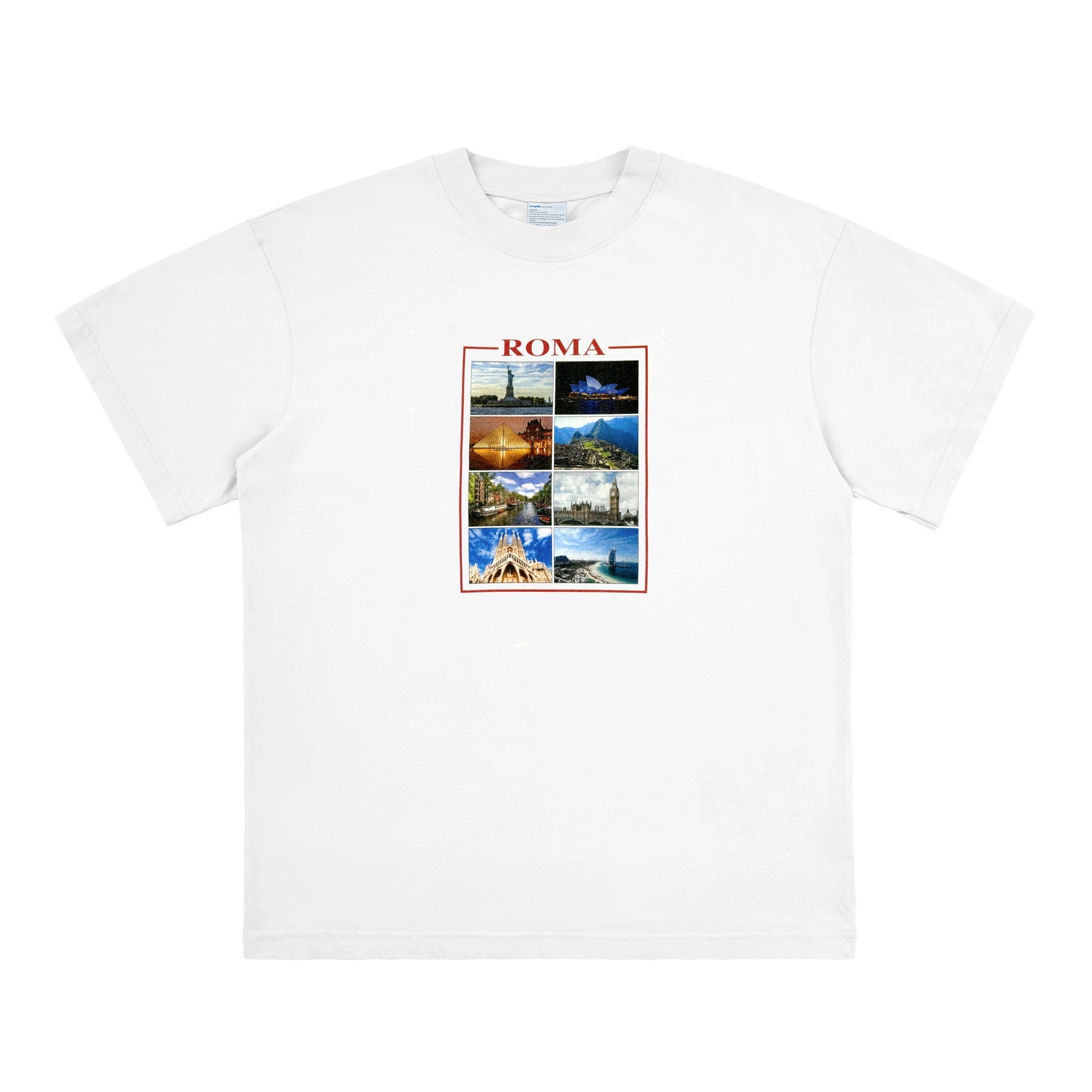 ROMA POSTCARD - T-SHIRT (WH)