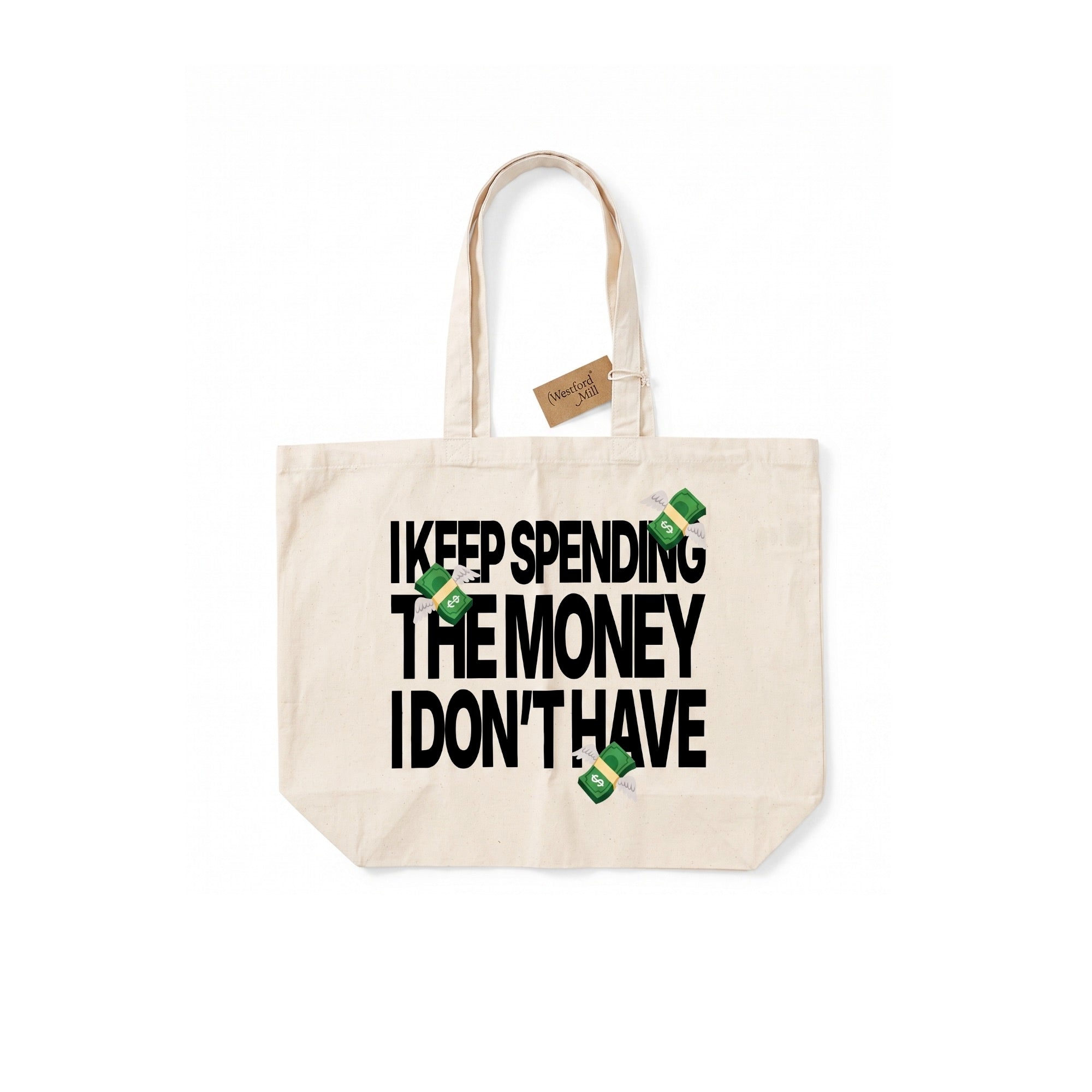 KEEP SPENDING - TOTEBAG (BG)