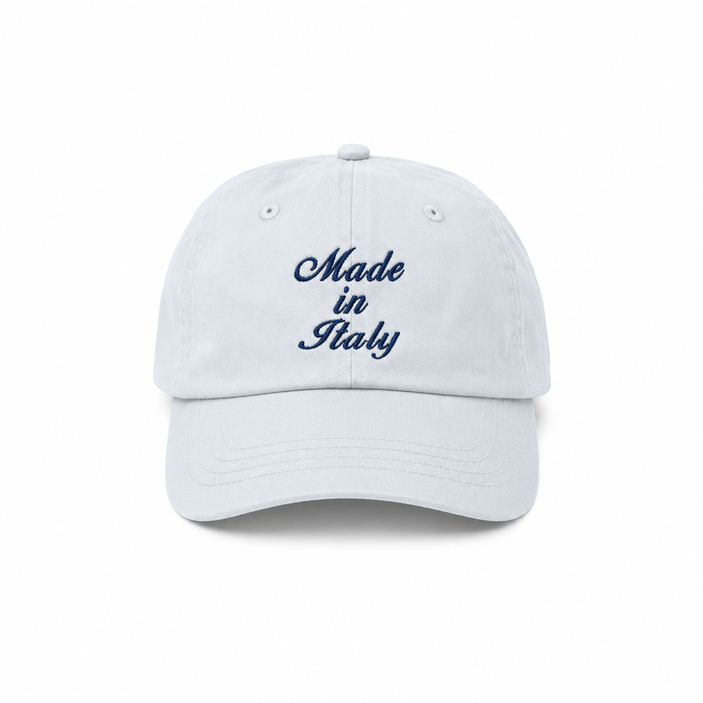 Made in Italy - 6 PANEL CAP (BL)