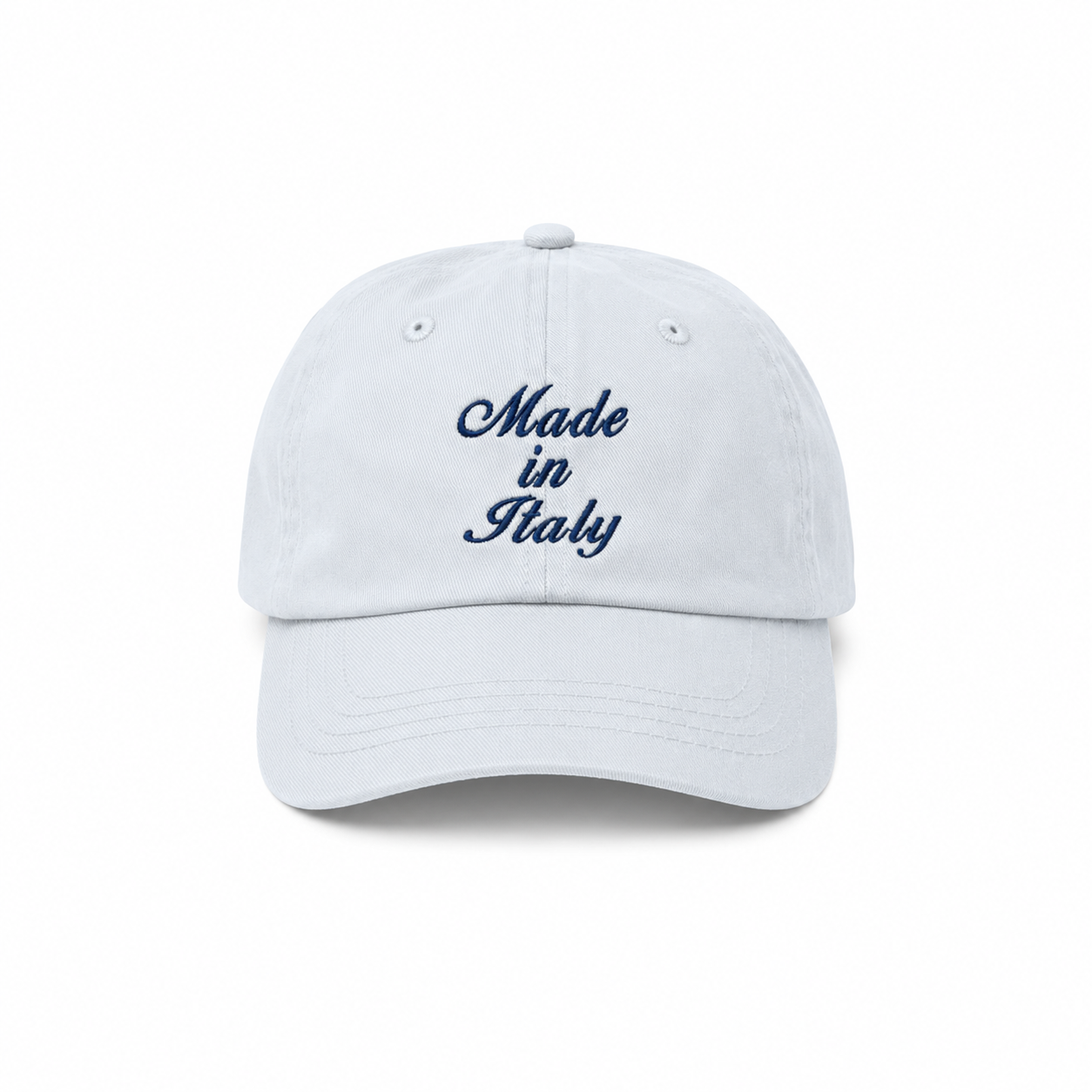 Made in Italy - 6 PANEL CAP (BL)
