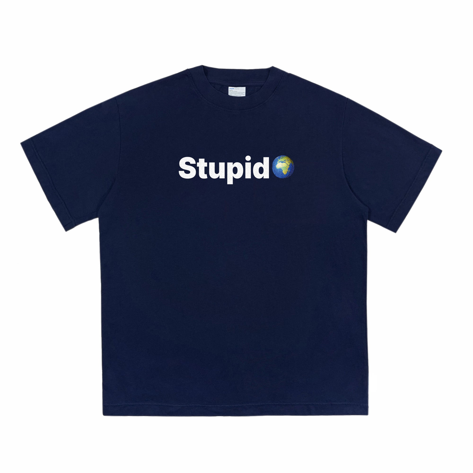 WORLD GONE STUPID - T-SHIRT (BL)