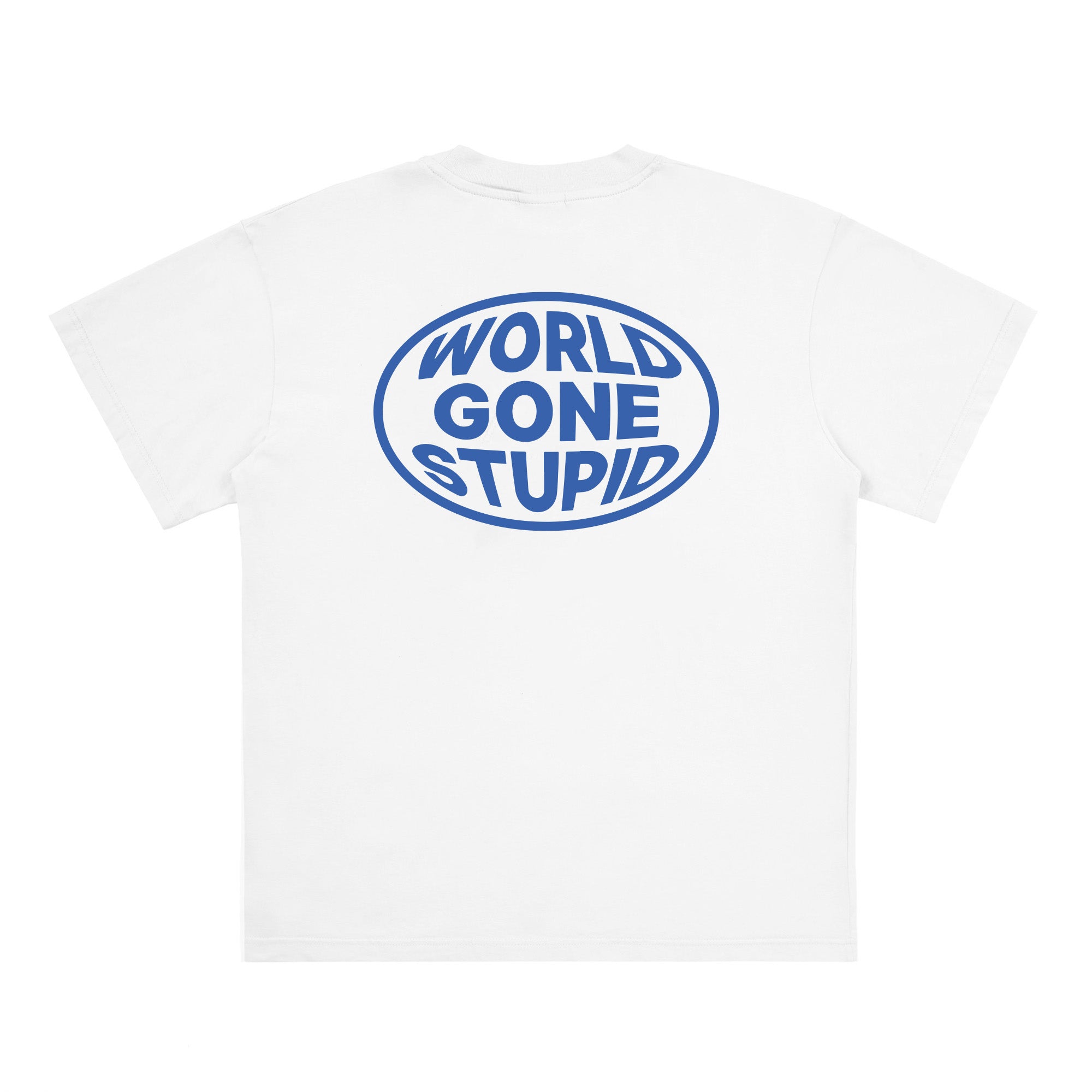 WORLD GONE STUPID - T-SHIRT (WH)
