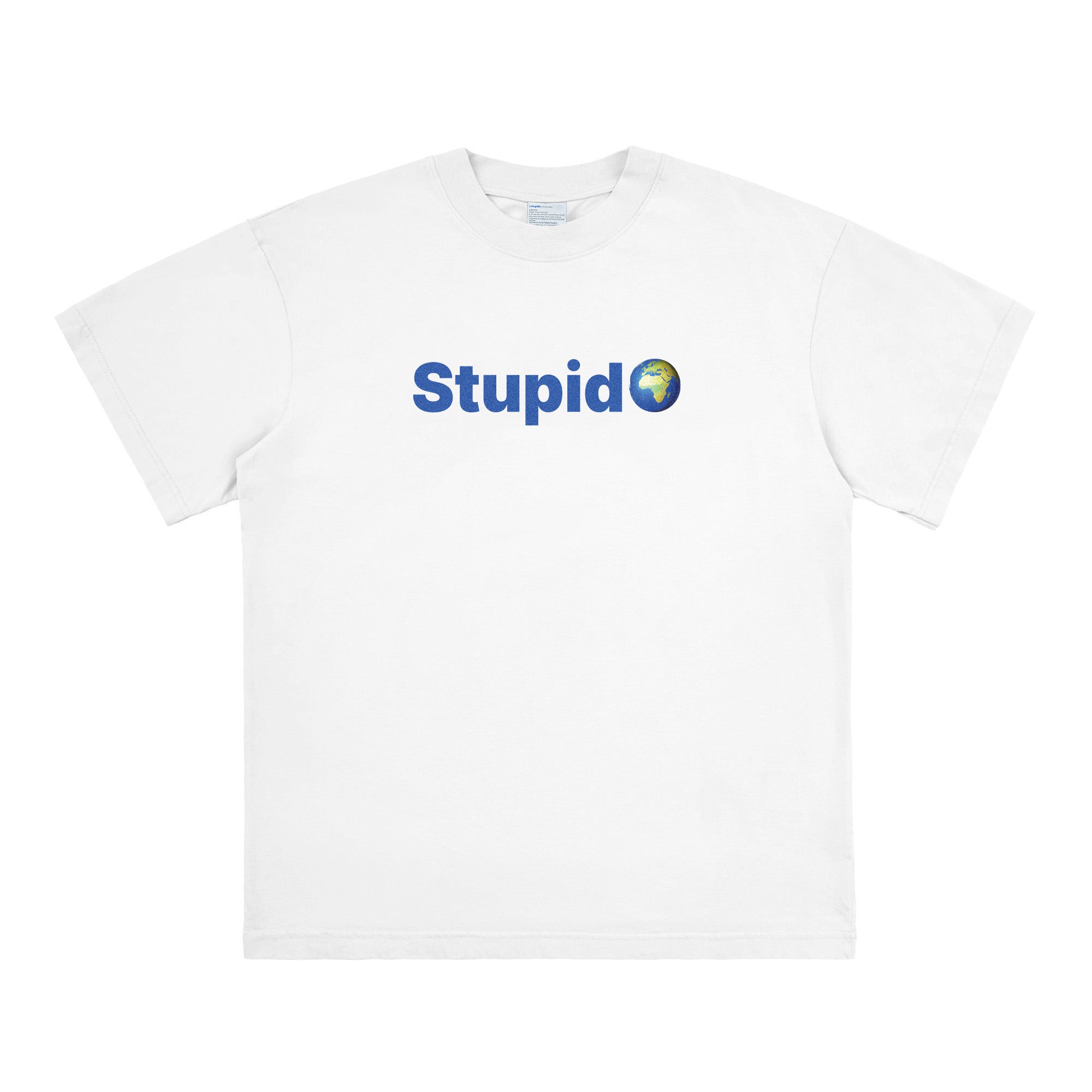 WORLD GONE STUPID - T-SHIRT (WH)