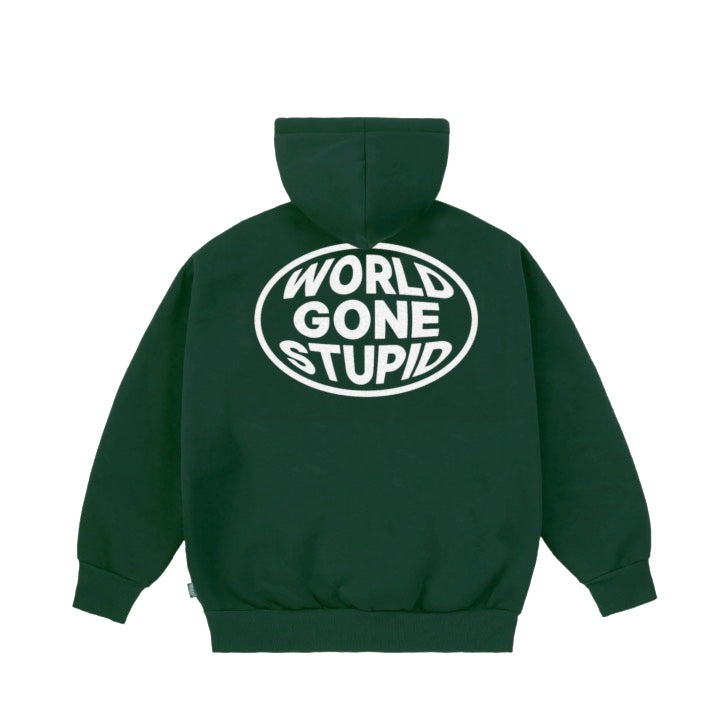 WORLD GONE STUPID - HOODIE (GN)